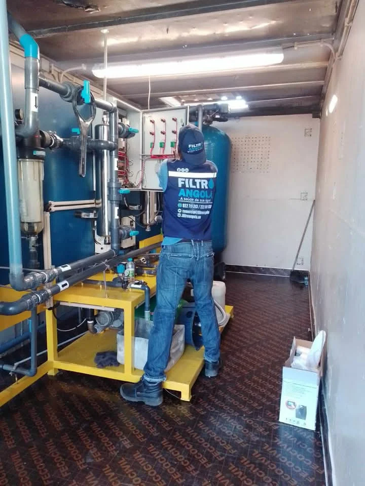 Manutenção a Sistema de Tratamento Industrial